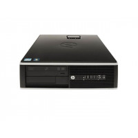 HP CompaQ Elite 8100 (SFF) COA Win7/10 Pro — Intel Core i3-530 @ 2.93GHz 8192MB (2x4GB) DDR3 120GB SSD DVD